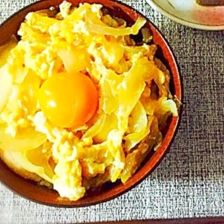 鶏胸肉で親子丼☆